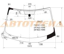 Стекло лобовое. Nissan Murano, PNZ50, PZ50, TZ50, Z50 Двигатели: QR25DE, VQ35DE