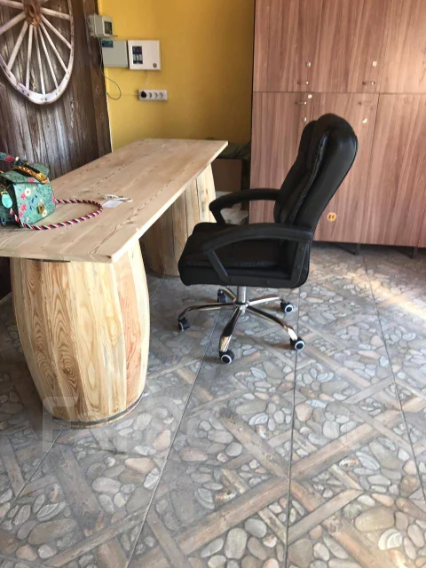 Бочка-стол деревянная, новый, под заказ. Цена: 8 000₽ во Владивостоке