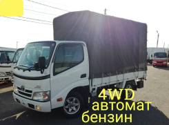 Toyota Dyna. 4WD, автомат + легкосъемный тент, 2 000 куб. см., 1 500 кг., 4x4