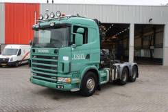 Scania. Продам Skania 164 580 с краном, 16 000 куб. см., 30 000 кг., 6x4. Под заказ