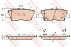 Колодки торм. hyundai/kia solaris/sonata/soul задние Trw GDB3537 Hyundai / Kia (Mobis): 583022VA50 58101-4LA00 58302A6A20 58302A6A31 583023KA62