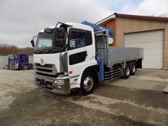 Nissan Diesel. UD 2006г с крановой установкой, 13 070 куб. см., 10 000 кг., 6x4