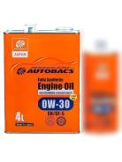 Autobacs. Вязкость 0W-30, синтетическое
