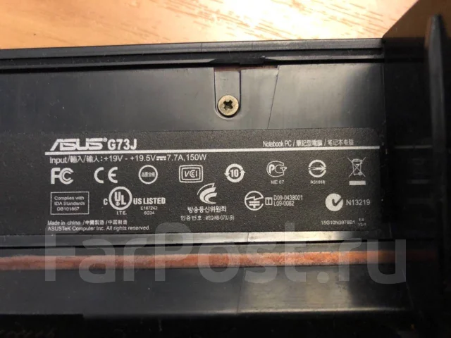 Asus ROG G73Jh. 17", 2,8����, ��� 8 ��, ���� 640���, WiFi: 1, Bluetooth: 1 ����
