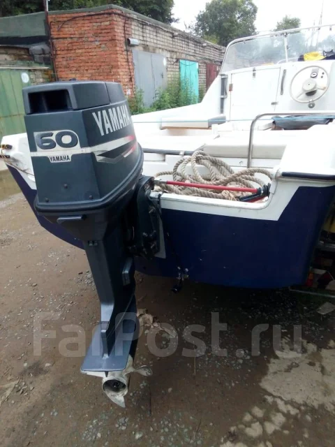 Yamaha Fish 17. 1993 ���, ����� 5,3��., ��������� ���������, 60��.�., ������ ����