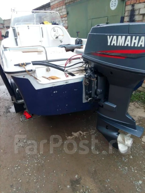 Yamaha Fish 17. 1993 ���, ����� 5,3��., ��������� ���������, 60��.�., ������ ����