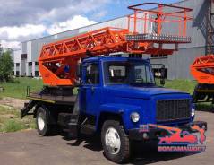 Пинский завод СММ ВС-18Т. ГАЗ 3309 С АГП ВС 18Т-01 (18 Метров), 4 300 куб. см., 18,00 м.