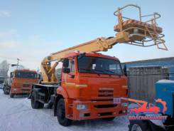 КамАЗ ПСС-131.22Э. Камаз 43253 С АГП ПСС-131.22Э (22 Метра, Телескоп), 20,00 м.