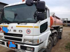 Mitsubishi Fuso Super Great. Бензовоз Mitsubishi FUSO Great, 12 000 куб. см., 10 790 кг., 6x2