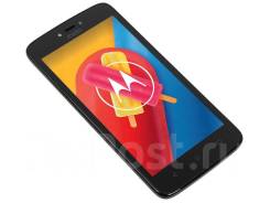 Moto C 4G. Новый, 16 Гб, Черный, 3G, 4G LTE, Dual-SIM