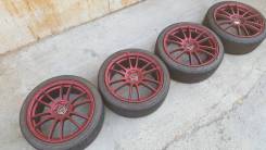 Колеса! Rays GramLights 57Xtreme на летних Dunlop 225/40/18. 7.5x18" 5x100.00 ET50 ЦО 72,0 мм.