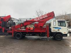 Hyundai Gold. Автовышка 32 метра (автогидроподъёмник), 7 545 куб. см., 32,00 м.