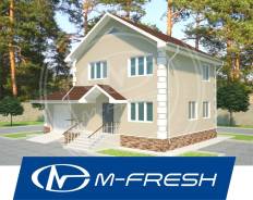 M-fresh Elegance-зеркальный (Покупайте сейчас проект со скидкой 20%! ). 100-200 кв. м., 2 этажа, 4 комнаты, бетон