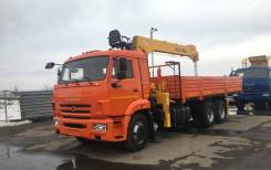 Soosan SCS736LII. Камаз 65115 с КМУ Soosan SCS 736L II, 11 760 куб. см., 10 000 кг., 6x4