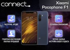 Xiaomi Pocophone F1. Новый, 64 Гб, Черный, 3G, 4G LTE, Dual-SIM