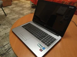 HP 15-ac011ur. 15.6", 3,4����, ��� 12 ��, ���� 465���, WiFi, Bluetooth, ����������� �� 2��.