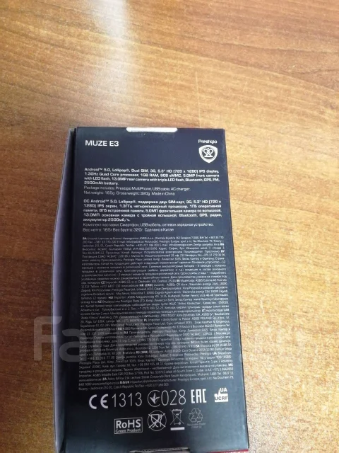 Prestigio Muze E3. �/�, �����������, 3G, Dual-SIM ����