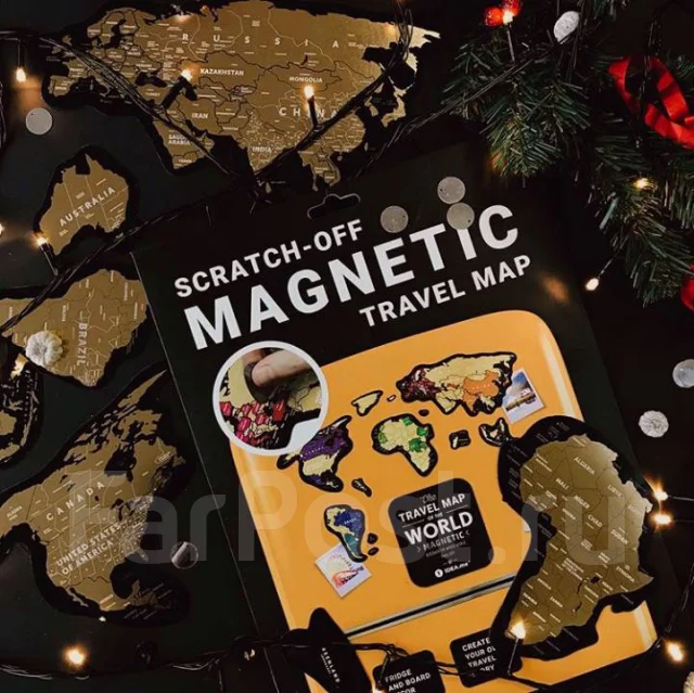 ������ ����� ���� Travel Map Magnetic World! ���������! ����