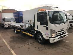 Isuzu NPR. 75 ELF 7.5 эвакуатор с манипулятором, 5 000 куб. см., 5 000 кг., 4x2. Под заказ