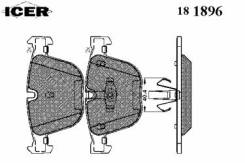 Комплект тормозных колодок диско Icer 181687 Bmw: 34216768471 34116763305 34216757536 34216761286 34216763012 34210403290 34216763305 34212284685