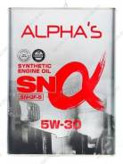 Alpha's. Вязкость 5W-30, синтетическое