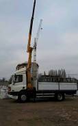 DAF. Грузовик с манипулятором, 6 200 куб. см., 10 000 кг., 6x2