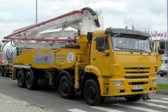 Liebherr. Продам автобетононасос TZA- на шасси Kamaz 65201, 11 760 куб. см., 37,00 м. Под заказ