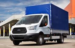 Ford Transit. бортовой с тентом, 2 200 куб. см., 990 кг., 4x2
