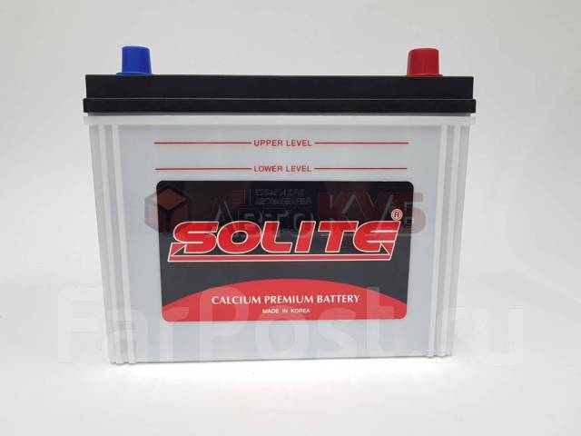 Аккумуляторы Solite 95D26L 85А/ч 650А, кальциевый, обратная (левое), 85 ...