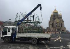 Услуги эвакуатора, грузовика с краном. Борт-до 5тонн Стрела-3т люлька