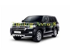 Кенгурятники. Toyota Land Cruiser, GRJ200, J200, URJ200, URJ202, URJ202W, UZJ200, UZJ200W, VDJ200 Двигатели: 1GRFE, 1URFE, 1VDFTV, 3URFE