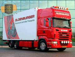 Scania R480. , 2013г, рефрижератор 53 м3, гидроборт, без пробега по РФ, 12 742 куб. см., 14 000 кг., 6x2. Под заказ