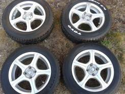 Продам колеса: шины 175/65/15R с литыми дисками 15-6j, 4шт. 4x100.00 ET48 ЦО 73,3 мм.