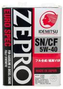 Idemitsu Zepro. Вязкость 5W-40, синтетическое