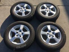 195/65 R15 Yokohama IG50 литые диски 5х114.3 (L23-1505). 6.0x15" 5x114.30 ET37 ЦО 67,1 мм.