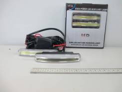 Фары светодиодные KS-763 YCL ходовые огни, COB, 8,6W, отражатель, контроллер, провода, 120*42*17мм, KS KS763СОВ