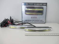 Фары светодиодные KS-764 YCL ходовые огни, COB, 3,5W, отражатель, контроллер, провода, 160*42*17мм, KS KS764СОВ