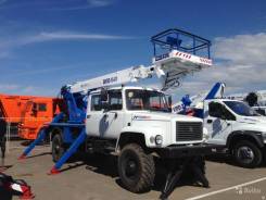 Випо-18. Автогидроподъемник ВИПО-18-01 на шасси ГАЗ-33098 (4х2)(5м. каб), 3 430 куб. см., 18,00 м.