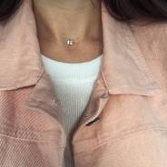 Подарок девушке! Кулон Swarovski на леске