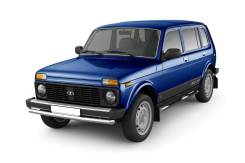 Накладки на пороги. Лада 4x4 2131 Нива, 2131