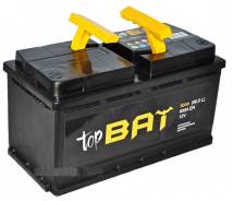 Topbat. 90 А.ч., Обратная (левое), производство Россия