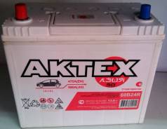 Аккумулятор Актех Asia 50 Ач 60B24R в Красноярске Aktex. 50 А.ч., Прямая (правое), производство Россия