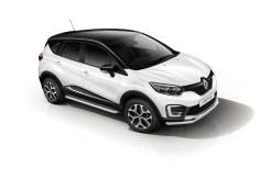 Накладка на порог. Renault Kaptur Двигатели: F4R, H4M