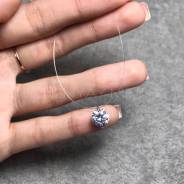 Новогодний подарок! Кулон на леске Swarovski