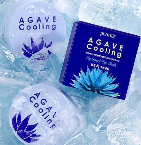 Охлаждающие патчи с агавой Petitfee Agave Cooling Hydrogel Eye Mask, в ...