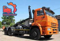 КамАЗ 6520. Камаз-6520 мультилифт крюковой HYVA Technamics 20-58-S