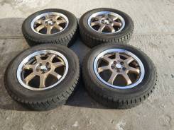 Комплект литых колес 195/65R-15 с зимней резиной Yokohana. 6.0x15" 5x100.00 ET50 ЦО 73,0 мм.