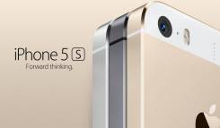 Apple iPhone 5s. Новый, 16 Гб, Золотой, 3G, 4G LTE
