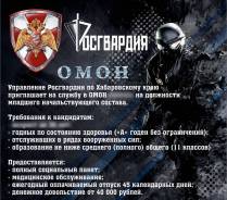 Стрелок. ОМОН Управления Росгвардии по Хабаровскому краю. Улица Брестская 3