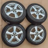 16" OZ MSW 19 5x100 на зимней резине. 5x100.00 ET38 ЦО 63,3 мм.